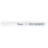 Round-tipped Chalk Marker 2-4 Mm Chalky Finish - White