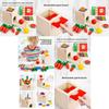 Four In One Coin Box Wooden Educational Toy For Kid Learning And Color Matching