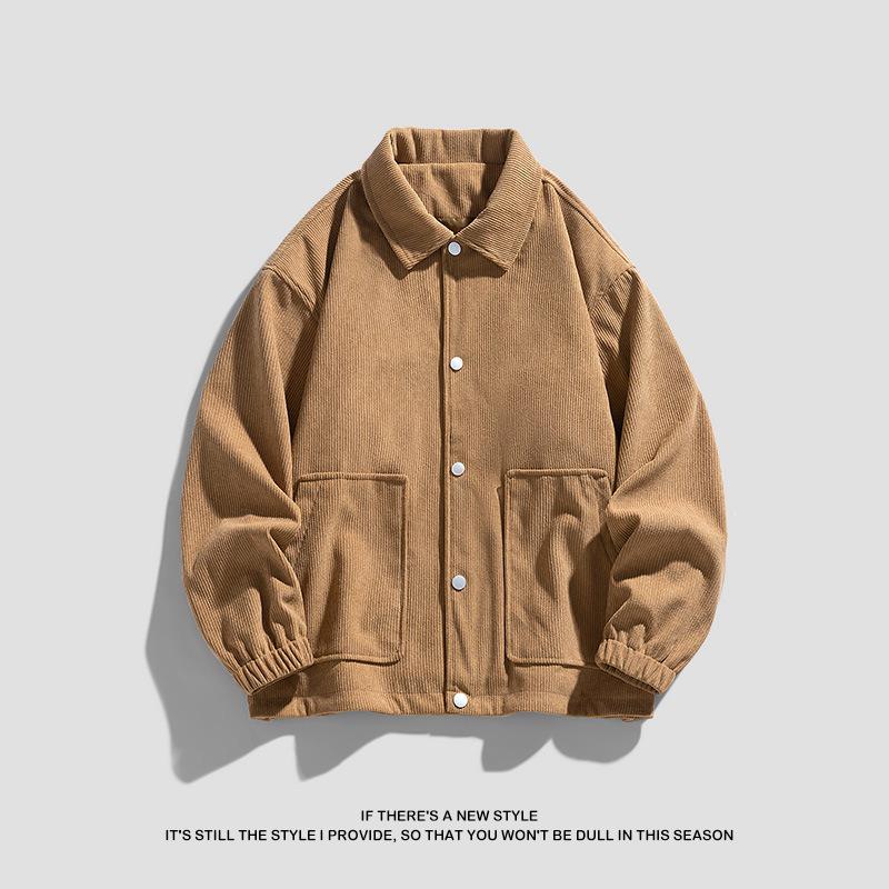 2024 Trendy Corduroy Baseball Jacket for Couples