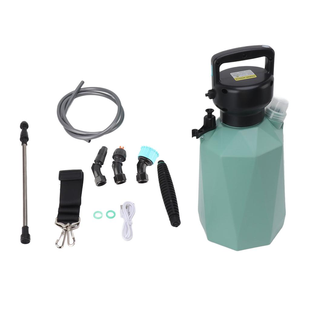 Rhombus 7.4V High Power Battery Powered Sprayer 5L Large Capacity Electric Sprayer for Garden Blue