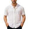 Men's Collared Openwork Outdoor Casual Comfortable Shirt