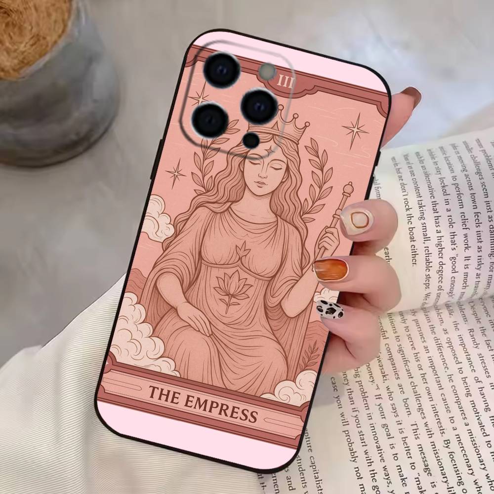 Moon Star S-Sun Tarot   Phone Case Silicone Soft For IPhone 17 16 15 14 13 12 11 X XR Plus Pro Max Plus