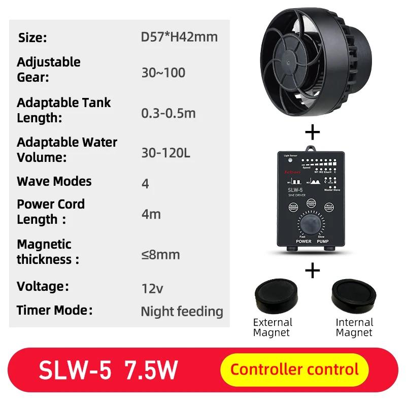 

Jebao ALW SLW MLW Series Wave Maker Aquarium Water Pump Filter 12V 24V 7.5W 10W~30W Fish Tank Ultra Quiet Operation Wave Pump