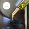 2 Set Silver Stainless Steel Hot Staples Welding Rods Welding Staples Wave Flat for Plastic Welding Hot Stapler Staples