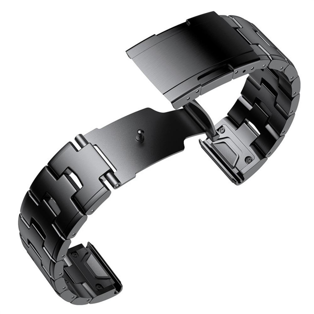 Bracelet de montre Garmin 22 mm 26 mm à ajustement rapide en métal titane pour bracelet Fenix 7X 7 6X Pro 5X Plus/Instinct/Epix