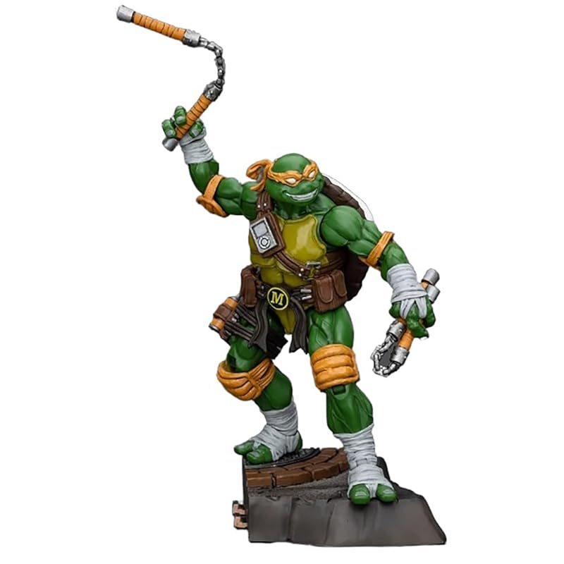 

JOYTOY dark source 1/18 черепашки-ниндзя TMNT Микеланджело подвижная фигурка JT6144
