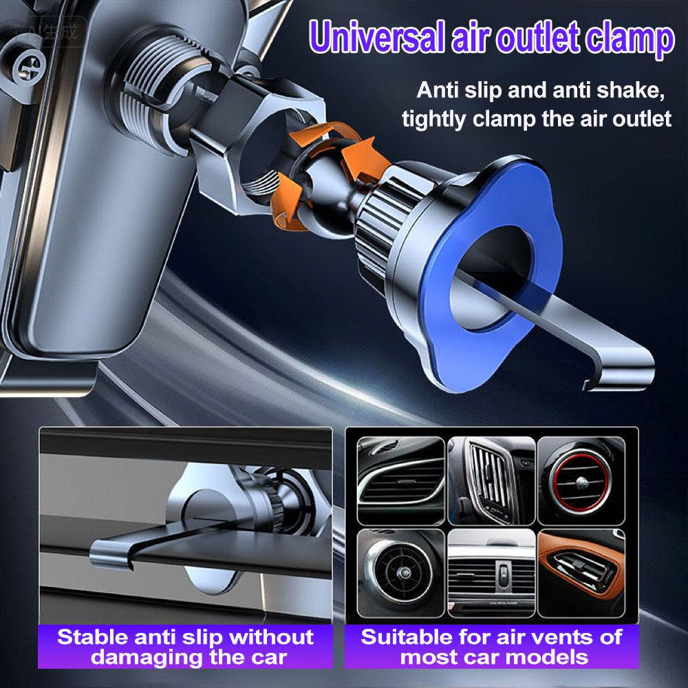 Universal Car Bracket Gravity Auto Phone Holder Car Air Vent Clip Mount Mobile Phone Holder Cell Phone Stand For All Phones