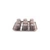 Dessert Cookware Carbon Steel French Non-Stick Cannele Mould Canele Mold Baking Tool Cake Pan