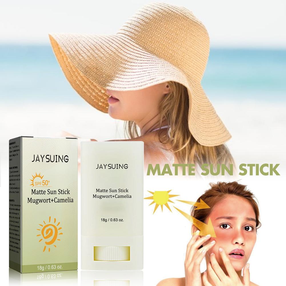 Sunscreen Cream Matte Sun Stick Refreshing SPF50 PA UV Protective Cream Anti Oxidant Oil-control SunCream Korea Cosmetics