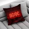 A-AC Highway to Hell D-DC Throw Pillow Case For 45x45cm 40x40cm 55x55cm 50x50cm 30x30cm Square Car Pillowcase Shell