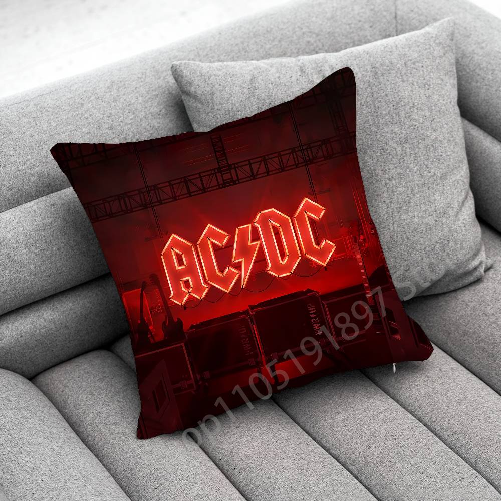 A-AC Highway to Hell D-DC Throw Pillow Case For 45x45cm 40x40cm 55x55cm 50x50cm 30x30cm Square Car Pillowcase Shell