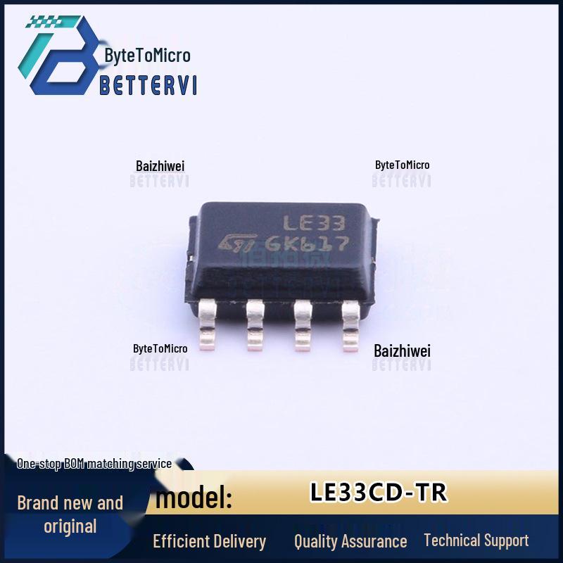 

STMicroelectronics LE33CD-TR Linear Voltage Regulator (LDO), SOIC-8