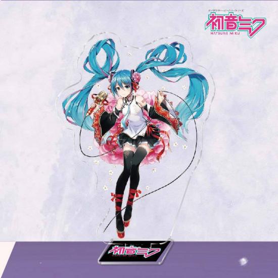 Anime Game Merchandise Hatsune Miku Acrylic Stand Decoration Ornament