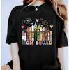 Mom Squad Mothers Day Tee Mama Gift Unisex Adult Tshirt