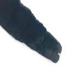 Chanel Big Coco CC CC Mark Accessories Tippets Scarf Fur Black/White