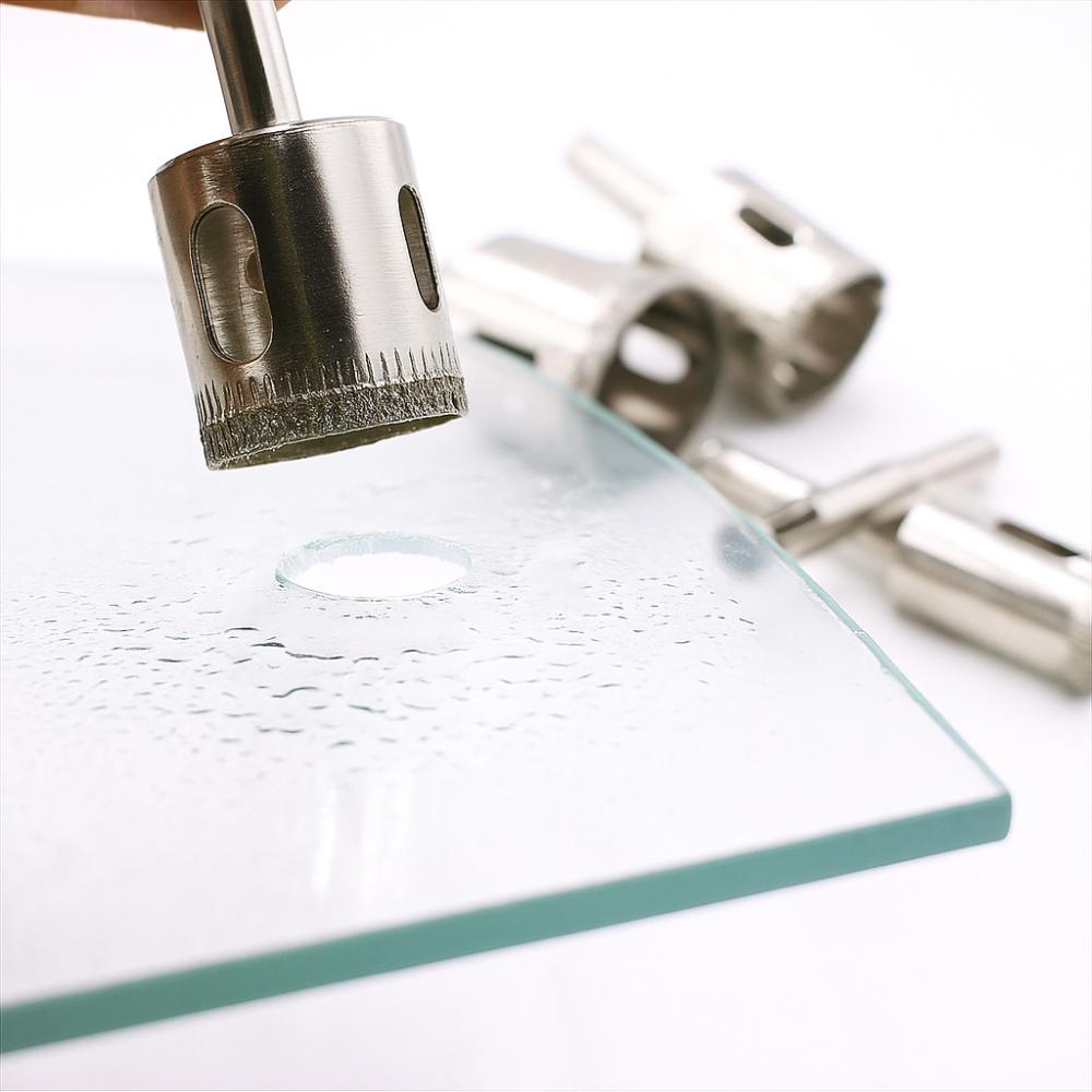 Large Size Glass Punch Electroplated Bit Punch Drill Bits Tile Wall Punch  Tile Installation