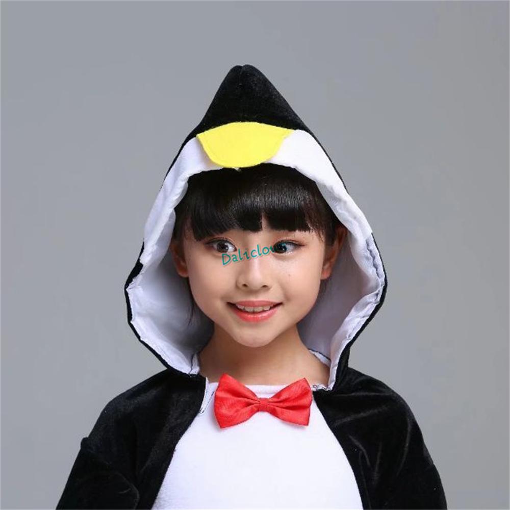 Pinguin Halloween Kostüm Baby Kinder Kleinkind Säugling Jungen Mädchen Faschingskostüm Tier Cosplay Karneval Geburtstagsparty Outfit Kleidung