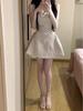 2026 Retro Polka Dot Women's Pleated Summer Vest Dress