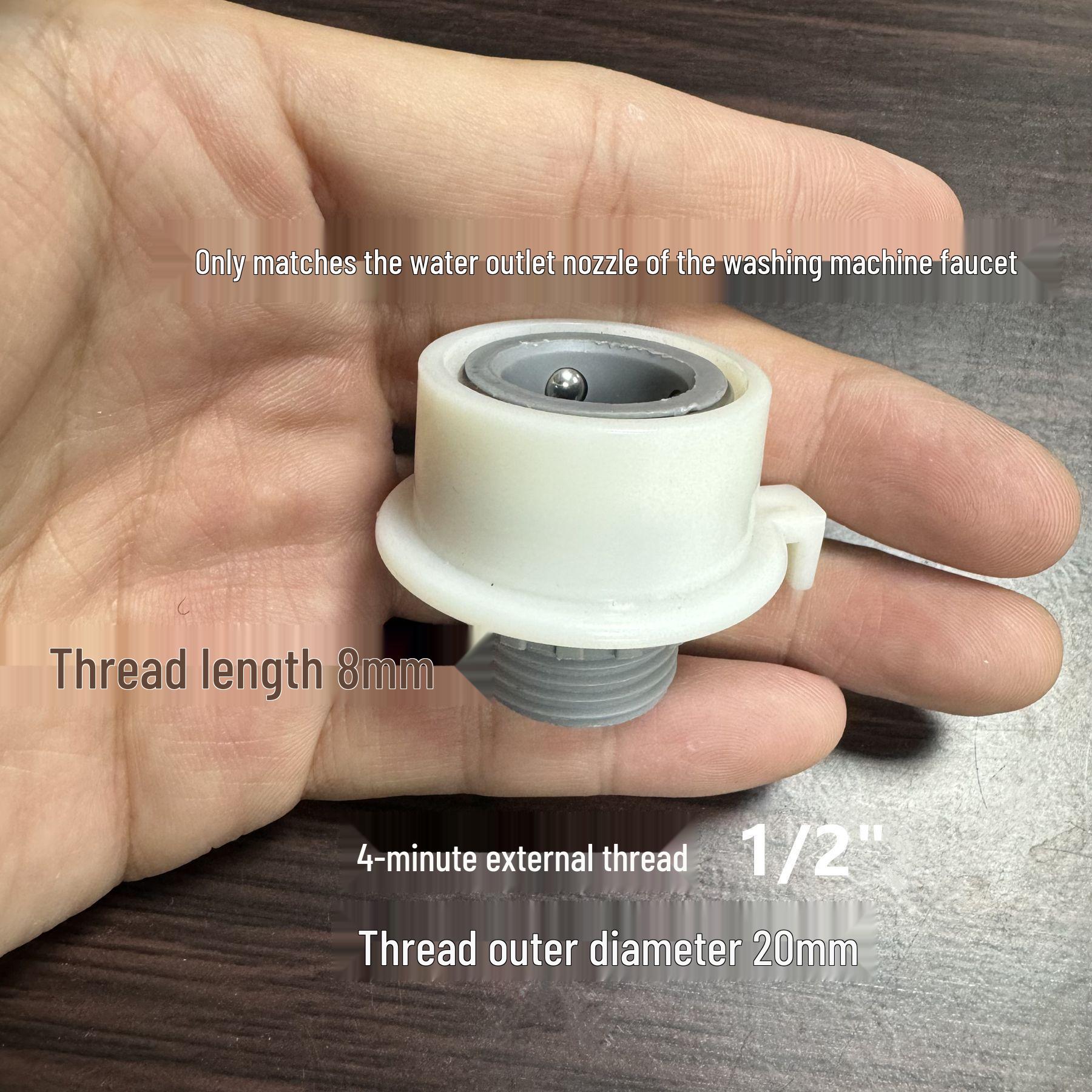 4-Point Quick-Connect Cast Iron Faucet Adapter