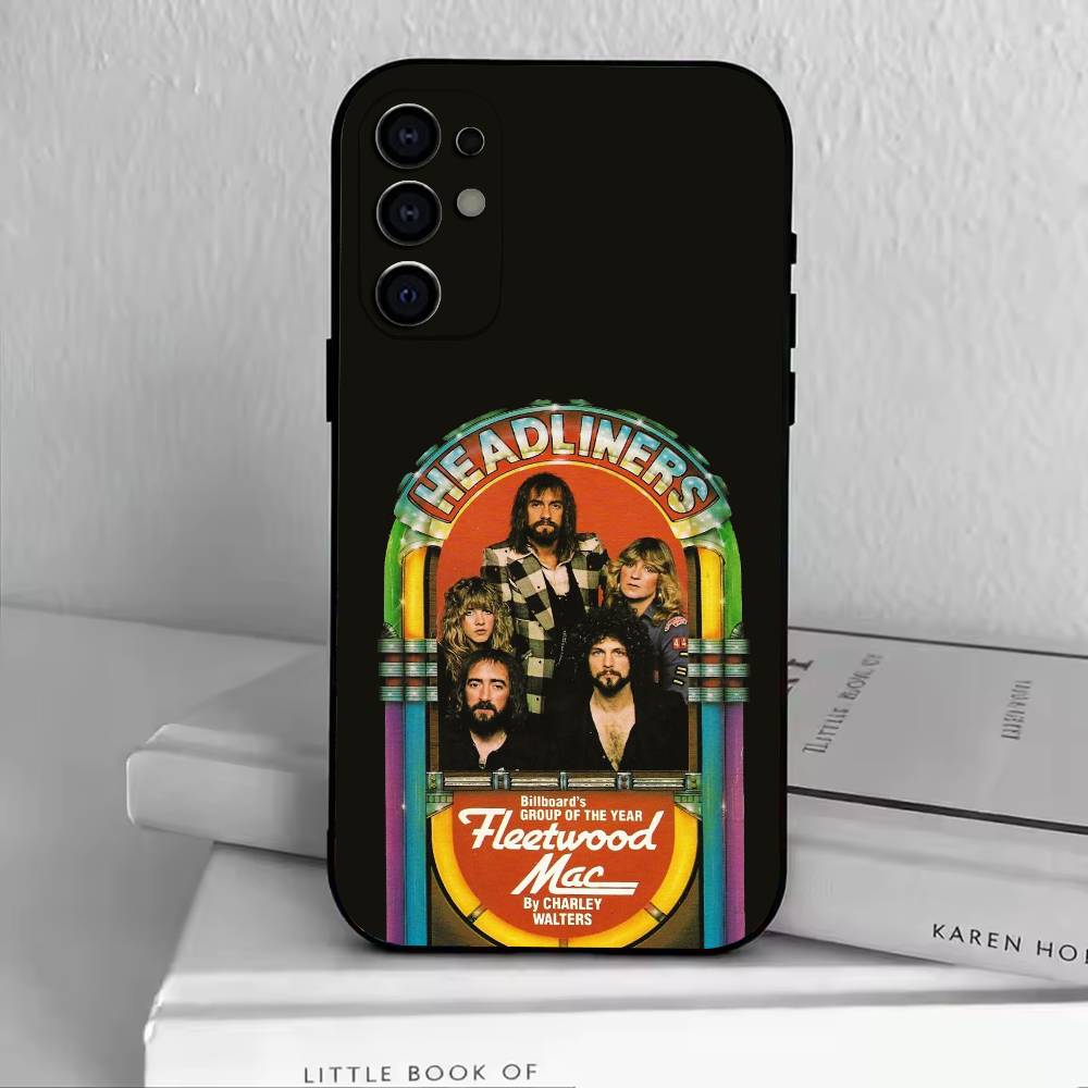 Band F-Fleetwood M-Mac Phone Case For Samsung S25,S24,S21,S22,S23,S30,Ultra,S20,Plus,Fe,Soft Silicone Black Cover