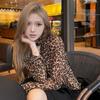 Summer sunscreen shirt leopard print v-neck long-sleeved chiffon shirt women's pure desire medium and long waist shirt top