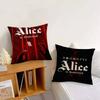 1Pc Alice In Borderland Pillow Case Fashion Square Pillowcase Bedroom Sofa Room Ins Decoration Leisure