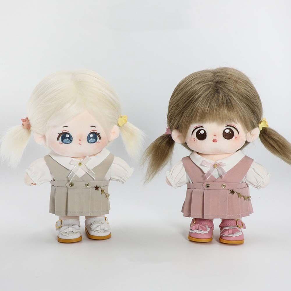 T-shirt Cotton Dolls Outfit Stuffed Dolls Doll Uniform Set 20cm Doll Clothes  Girls Gift