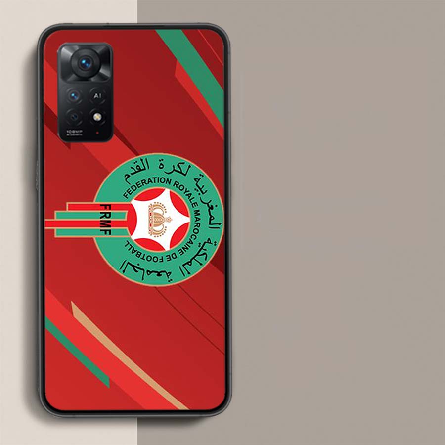 Morocco Flag Phone Case For Xiaomi Redmi Note 12 Pro Plus 5G 12S 11 11E 11T Pro 10 9 8 7 11S 10S 4G 9T 8T 9S Capa Coque Cover So