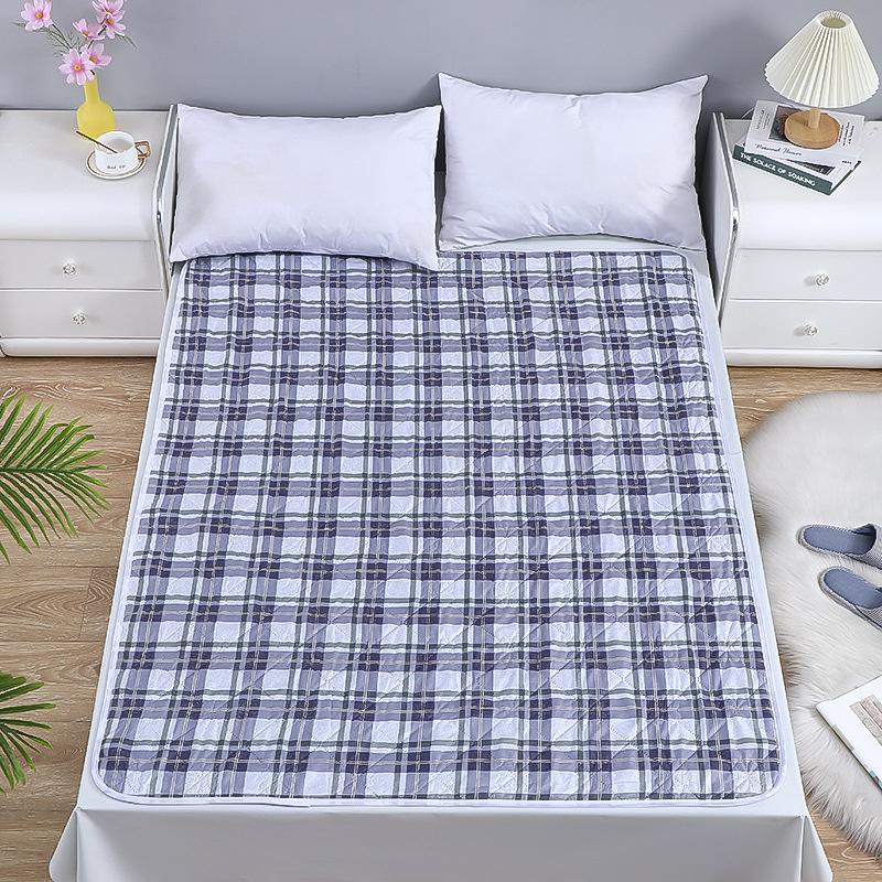 Waterproof Washable Mattress Urine Mat Cartoon Bed Protector Diaper Bedding Urine Pads Cloth Breathable Washable Incontinence Pads
