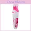 Summer Chic Slip Dress With Floral Print And Backless Design For Women