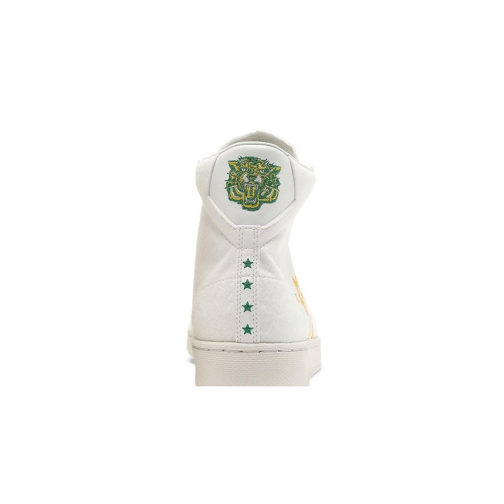Converse Pro Leather High 'Breaking Down Barriers' (Unisex) Vintage White / Green / Amarillo Skateboard Shoes 170493C