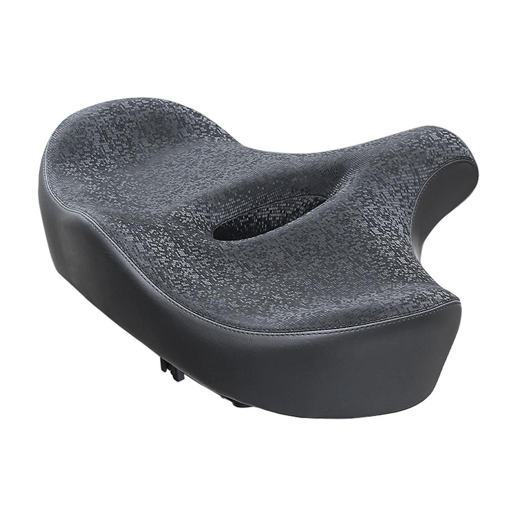 Durability Waterproofed Bike Seats Cushions Large Padded Bicycles Saddles Suitable for Various Cyclists