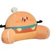 Cartoon Burger Fries Waist Rest Girls Bedside Cushion Waist Protection Soft Bag Dormitory Bed Playing Mobile Phone Reading Pillow Cushion