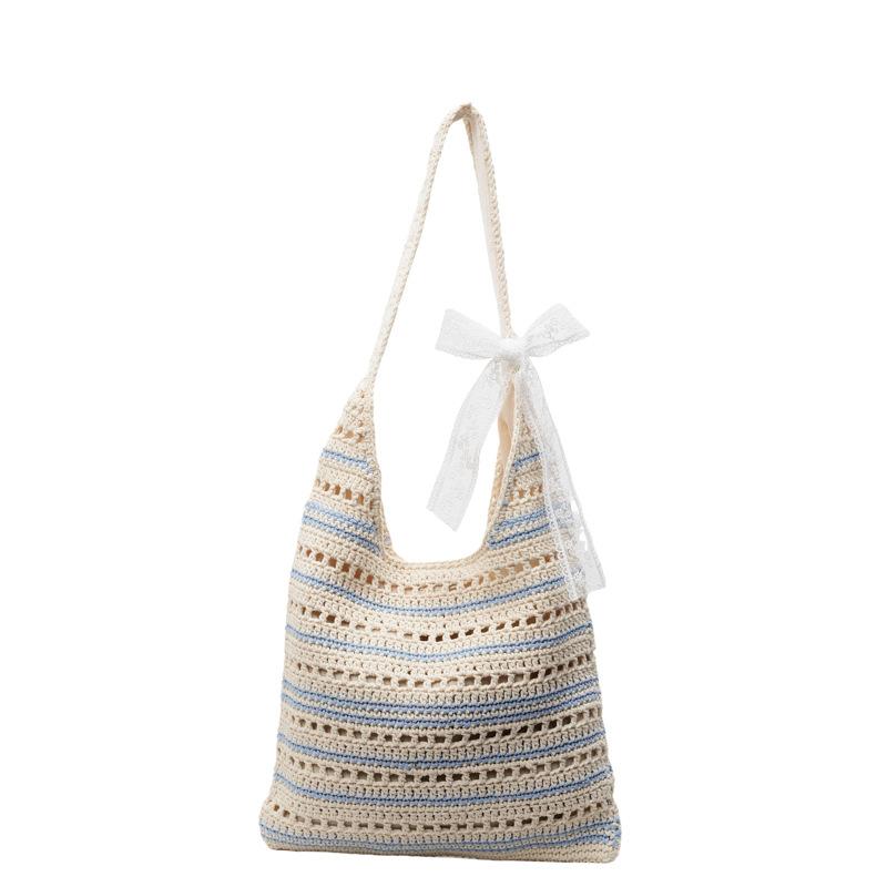 

Сумка большой вместимости Женская новая сумка через плечо для поездок синий