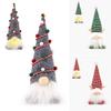 Beleuchteter Weihnachtswichtel Handgefertigtes Plüsch skandinavischer schwedischer Tomte Leuchtendes Weihnachtsmann-Elfen-Spielzeug für Winter-Tischplatte Etagenständer Indoor-Weihnachtsdeko