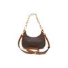 Michael Kors Monogramm Logo Beschichtetes Canvas Und Leder Reißverschluss Clutch Damen Handtaschen Braun 35R3G4CC1B-BROWN