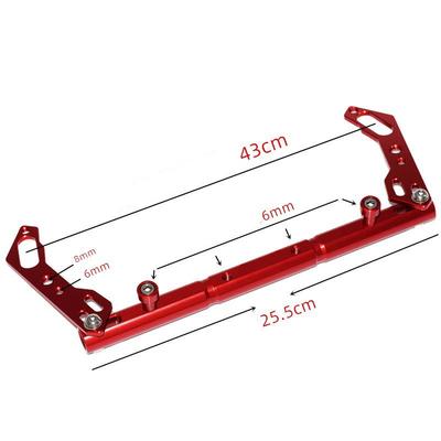 Motorrad Ausgleichsstange Universal 25cm CNC Aluminium Querstrebe Lenkerverstärkung Verlängerter Motorradverstärkungshebel Zubehör