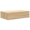 Vidaxl Szafka Telewizyjna Z Led, Dąb Sonoma, 60X35X15,5 Cm
