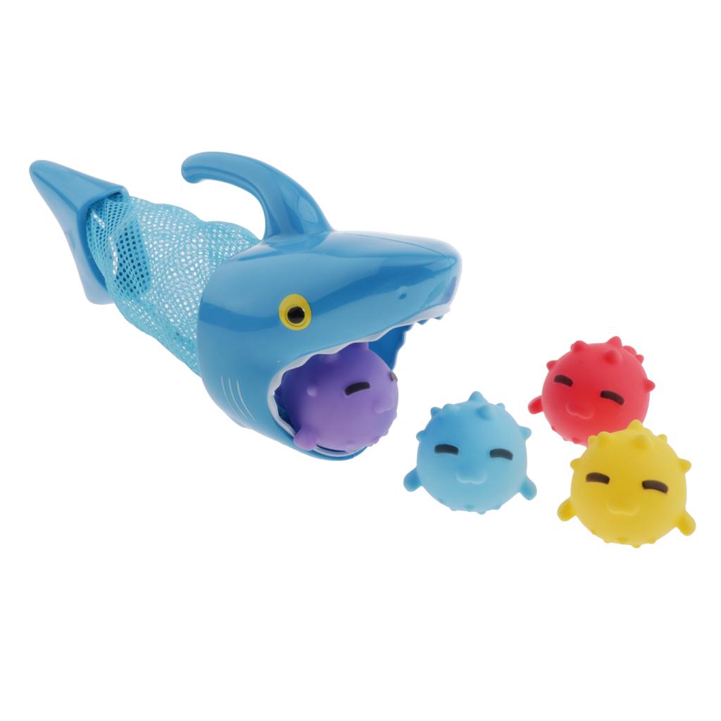 shark grabber bath toy