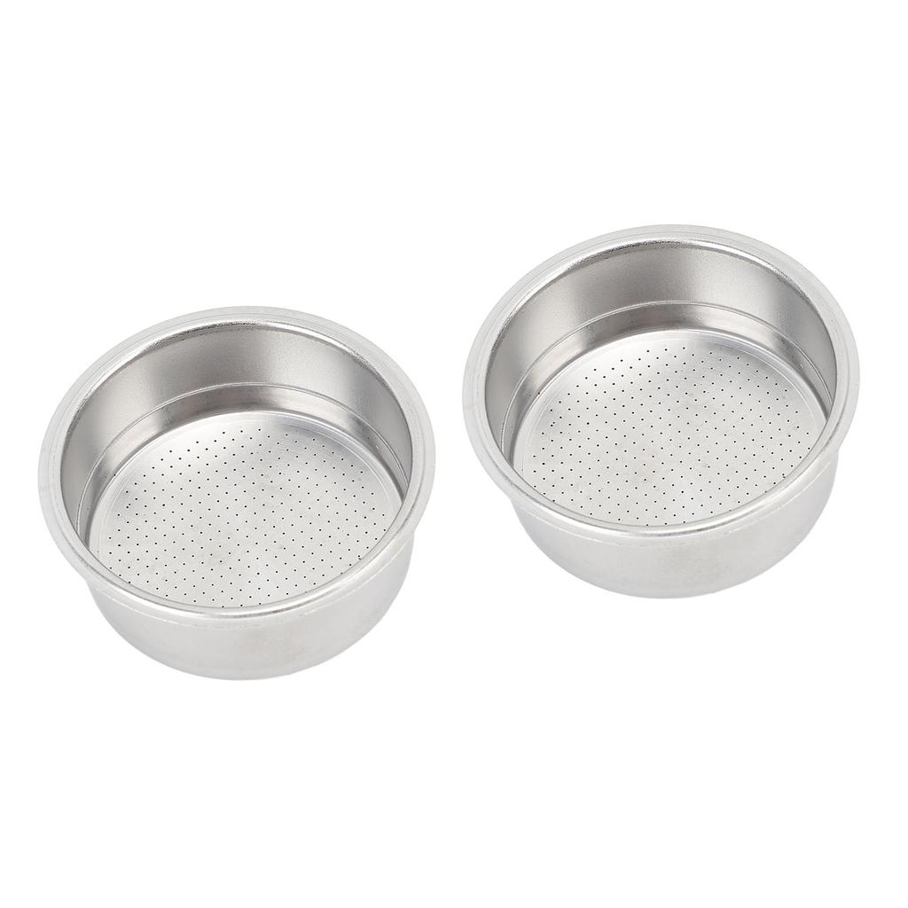 Coș Filtru Portafiltru 51mm Oțel Inoxidabil Presurizat Cupă Dublă Reutilizabil Filtru Portafiltru