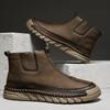 Herren Stiefeletten Plüschschuhe Freizeitschuhe Herbst und Winter Übergröße 39-46