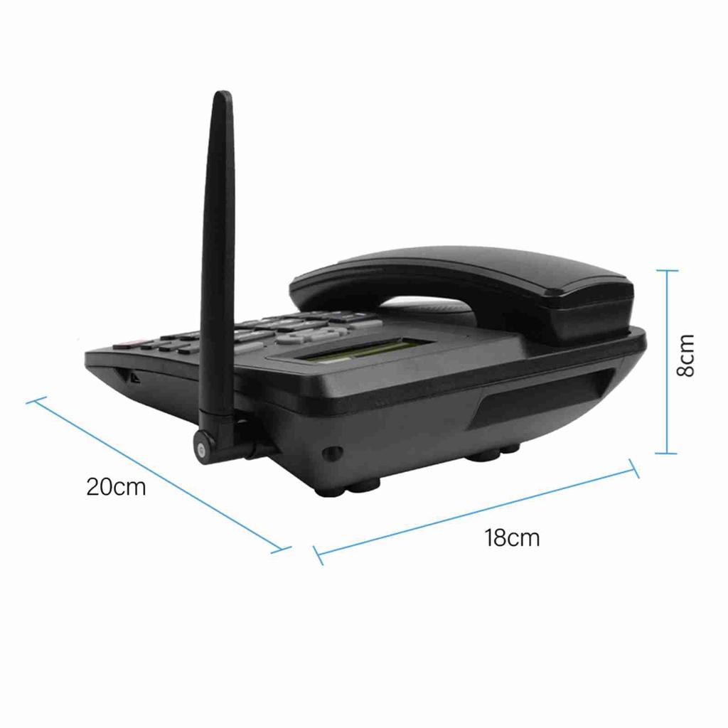 Cordless Phone Quadband GSM Phone 2G Network for Business Or Family Wireless Telephone Fixed Wireless Phone SIM-card telephone