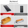 Solar LED Light System: 12V/24V/36V for Outdoor Signs & Strips