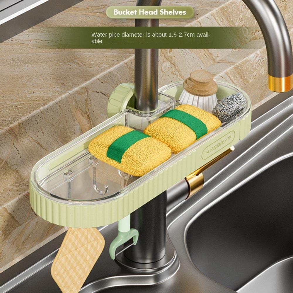 

Стеллаж для хранения, держатель для смесителя, регулируемый кухонный органайзер, модные аксессуары для ванной комнаты