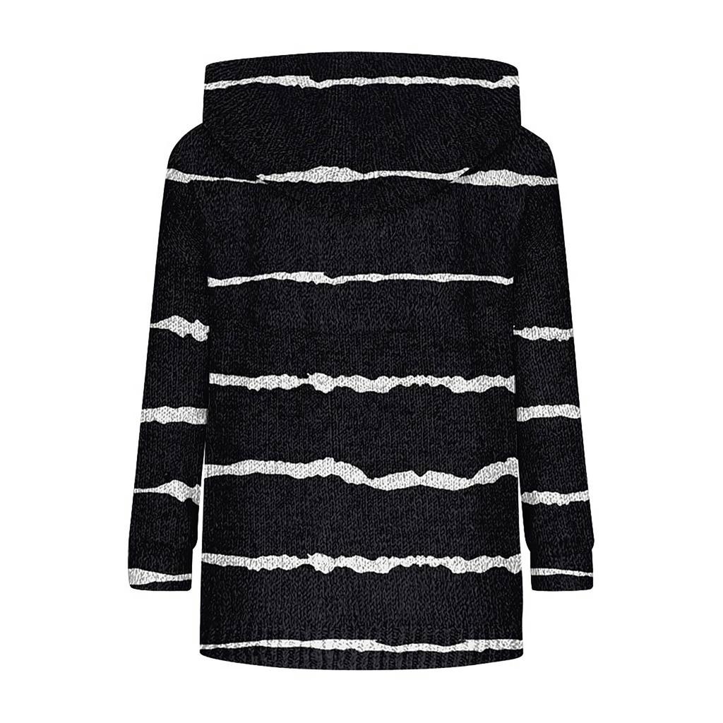 Sweatshirts For Women Knit Sweater Cute Shirt Fall Pullover Hooded Sweatshirt