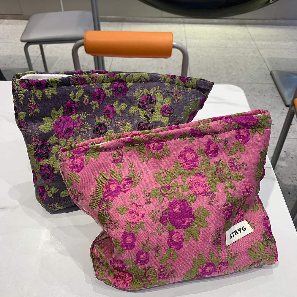 Cosmetic Bag Portable Travel Bag Storage Bag High-end Handbag for Girls