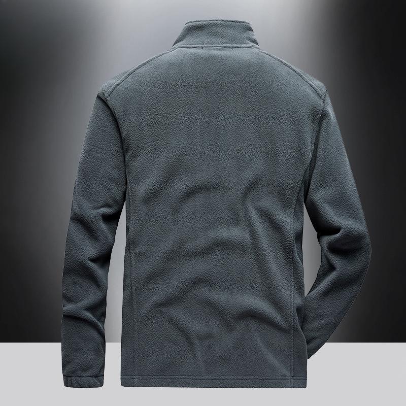 Autumn and Winter Outdoor Fleece Clothes Men's Fleece Windproof Cardigan Breathable Jacket Jacket Jacket Men
