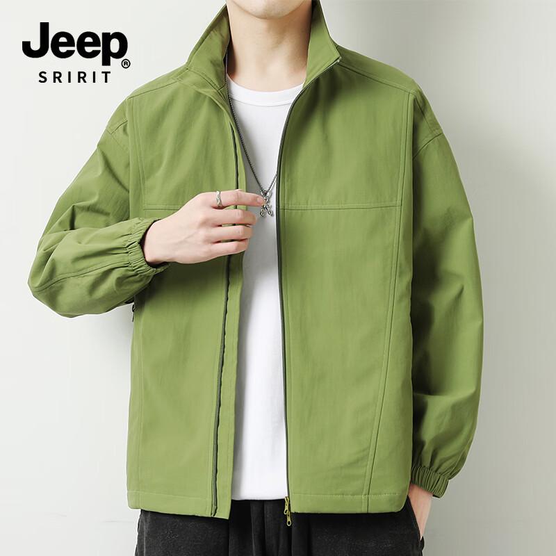 JEEP SPIRIT Men's Spring Outdoor Windproof Casual Jacket