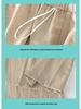 Tencel Linen Wide-Leg Women's Pants Summer 2026 - Lightweight, Cool Ice Silk Casual Design by Yamamoto.