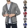Men's  Trend  Leisure  Loose  Adding Fleece  Outerwear  Cardigan  Knitting  Sweater  Coat
